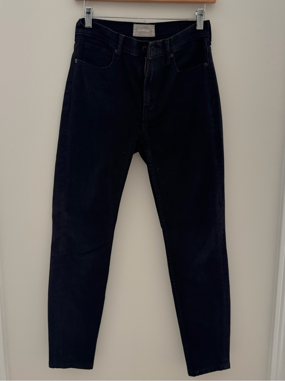Everlane Straight Leg Black Jeans Women’s Size 27 - Picture 2 of 14